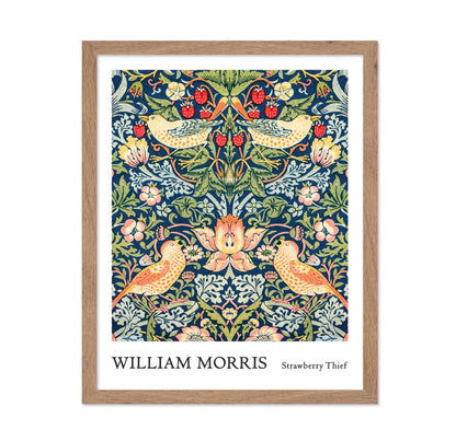 William Morris - Strawberry Thief No8