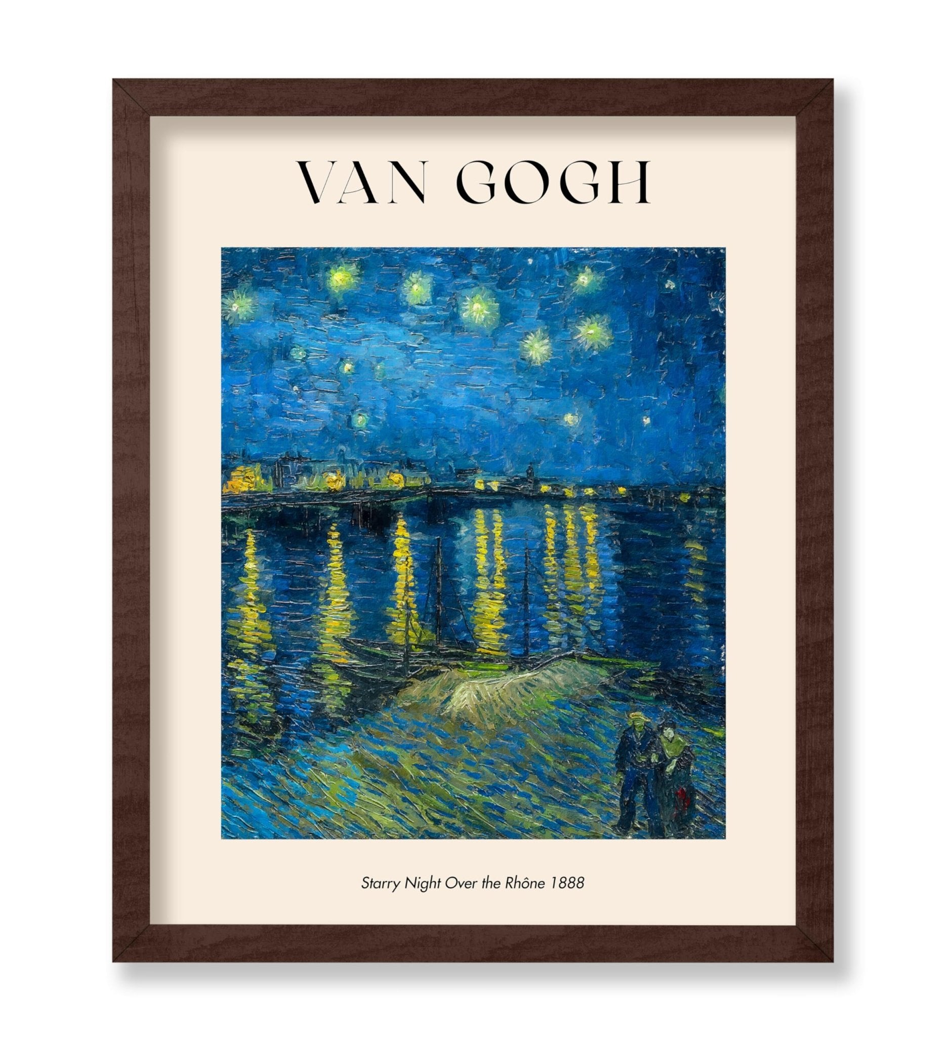 Van Gogh - Starry Night Over the Rhone No2