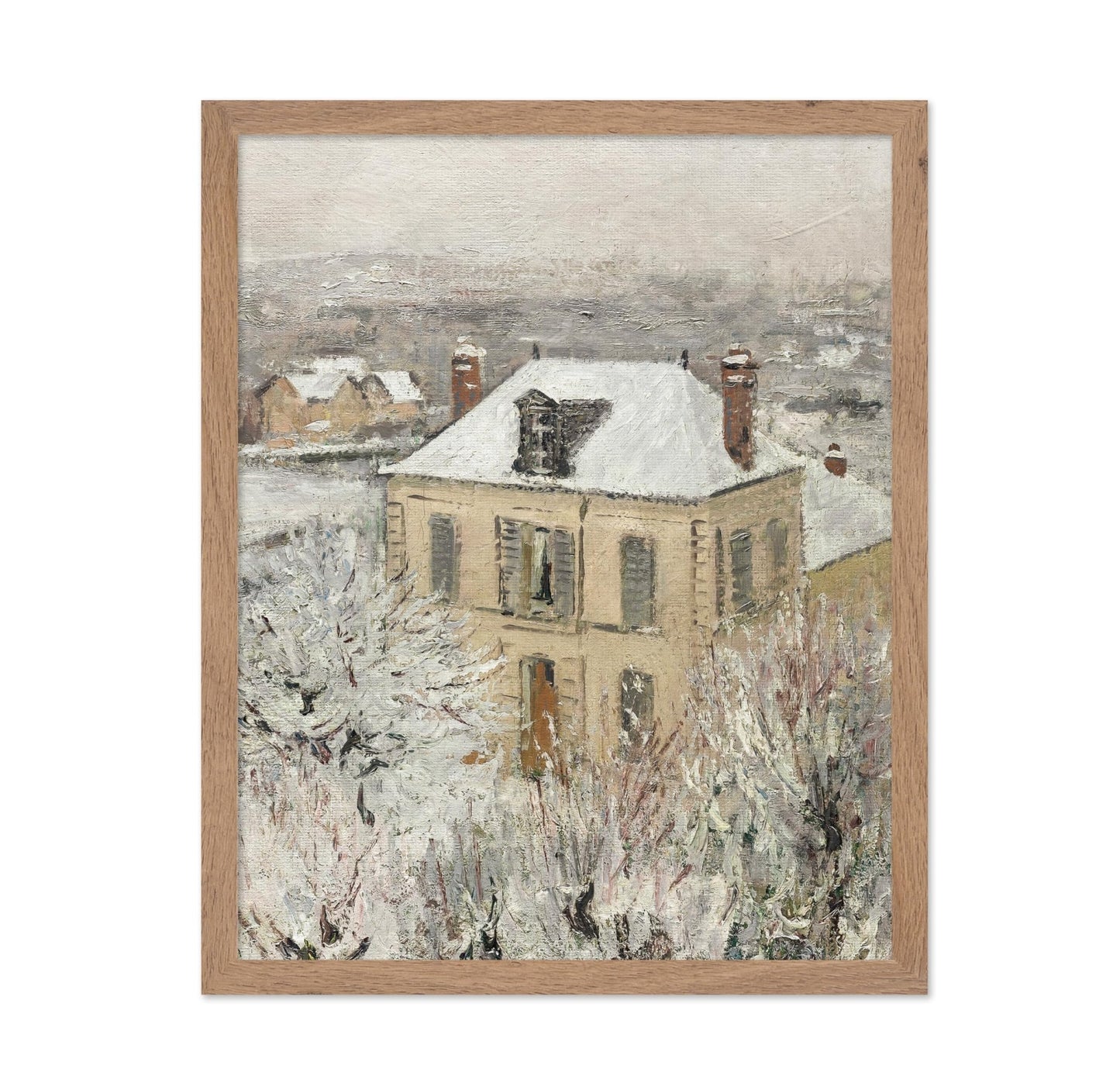 Gustave Loiseau - House in Winter
