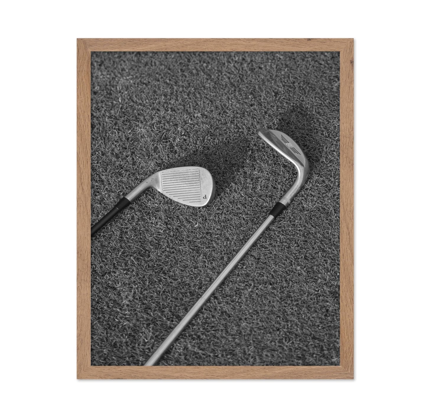 Golf Clubs on the Ground
