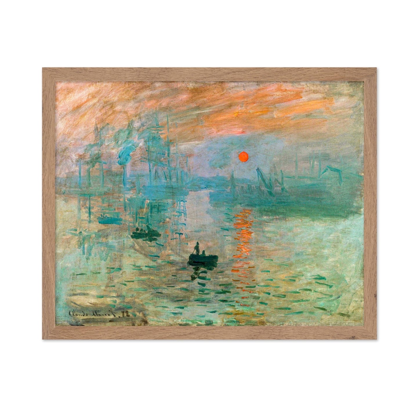 Claude Monet - Impression Sunrise No2