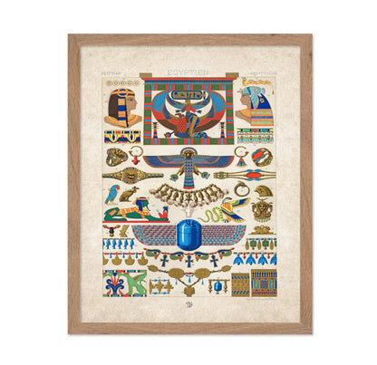 Egyptian Gods Chart