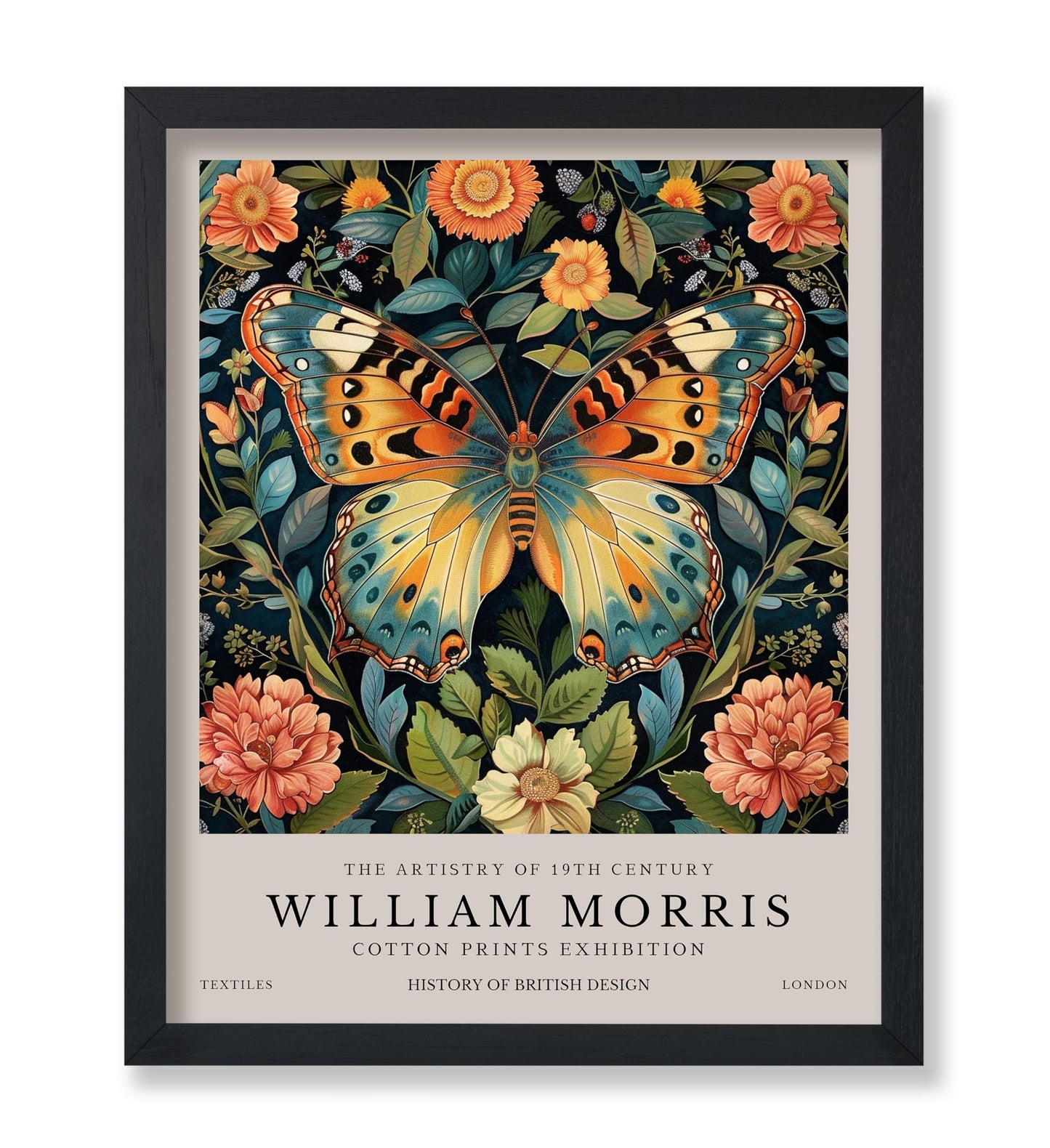 William Morris - Butterfly No9