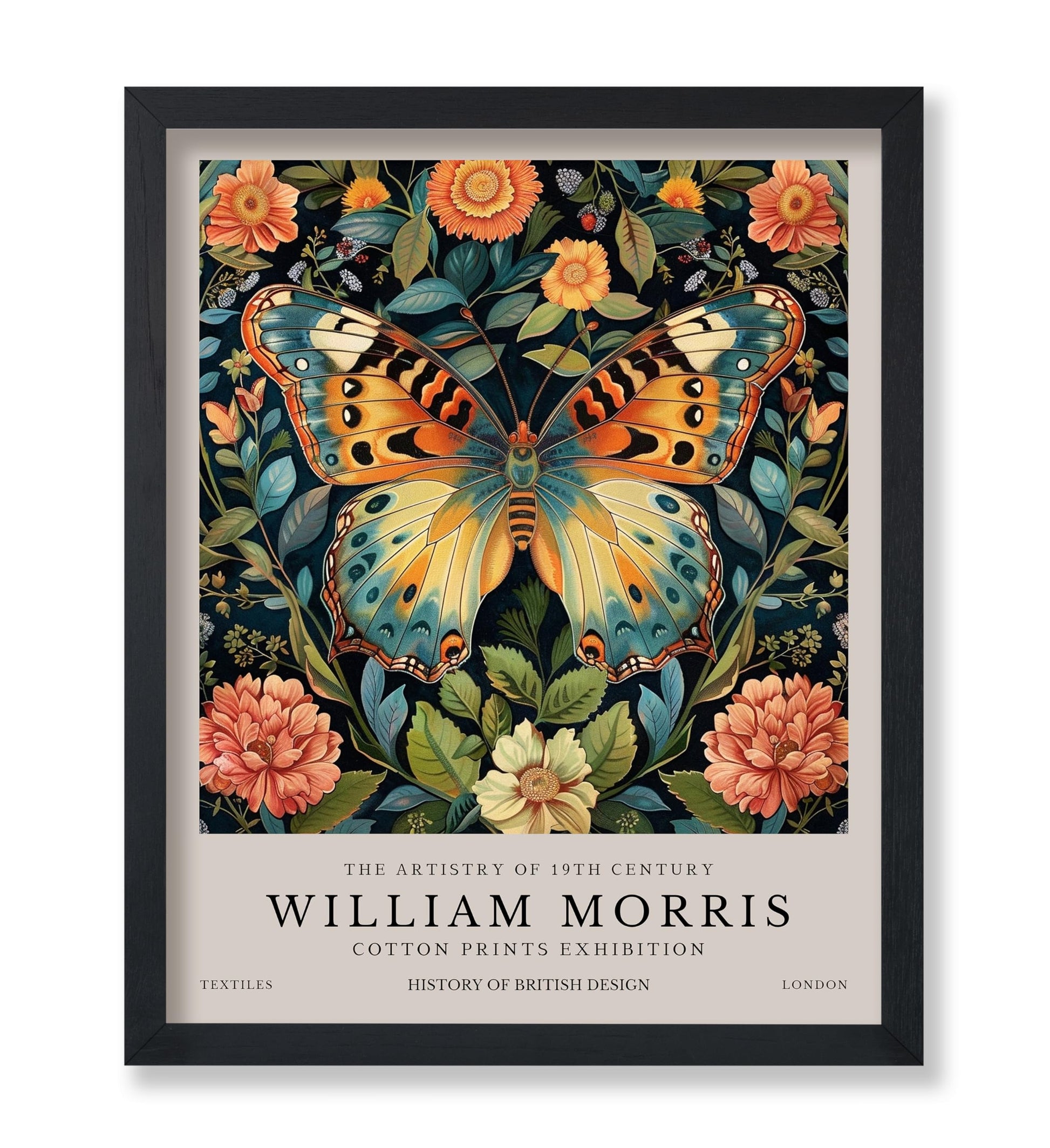 William Morris - Butterfly No9