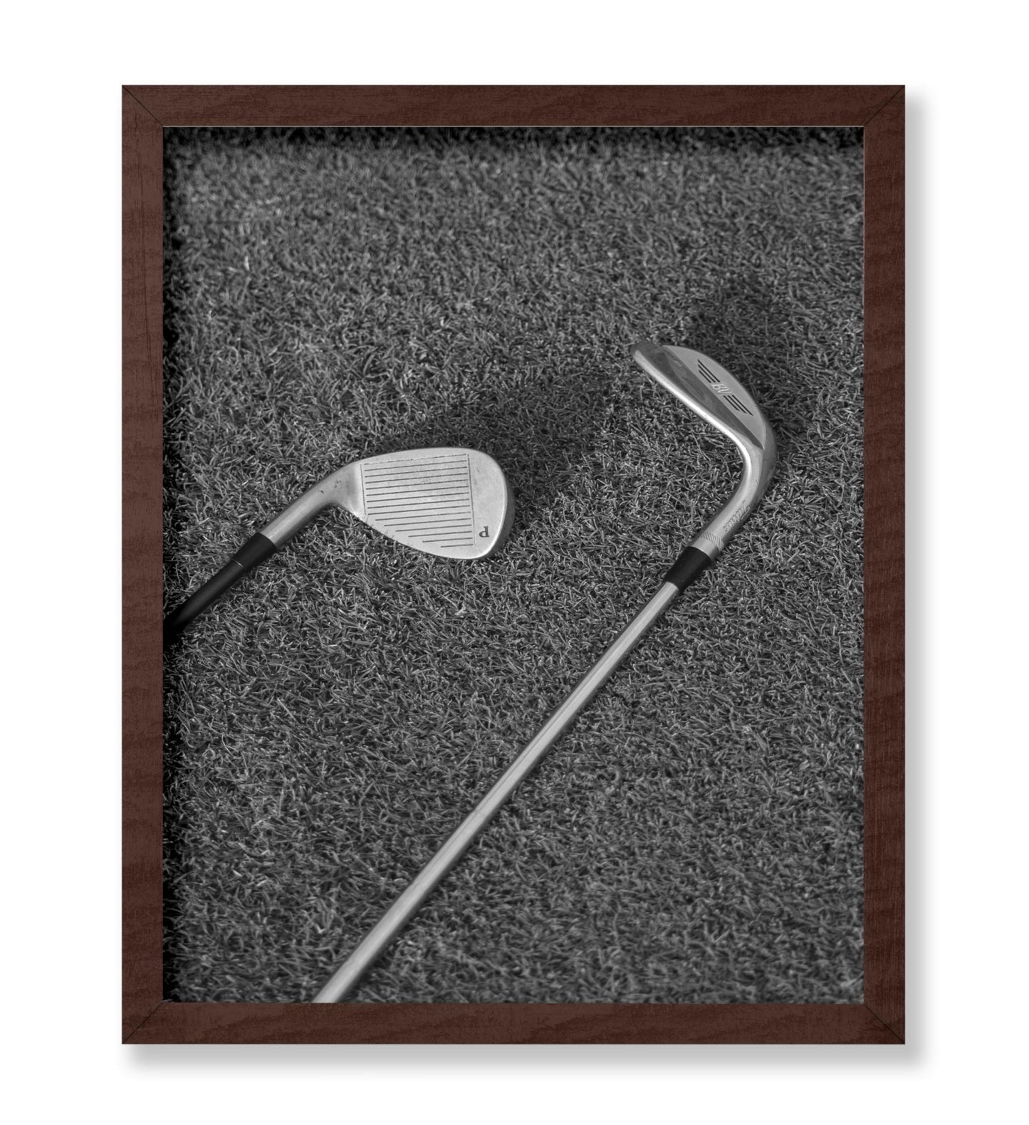 Golf Clubs on the Ground