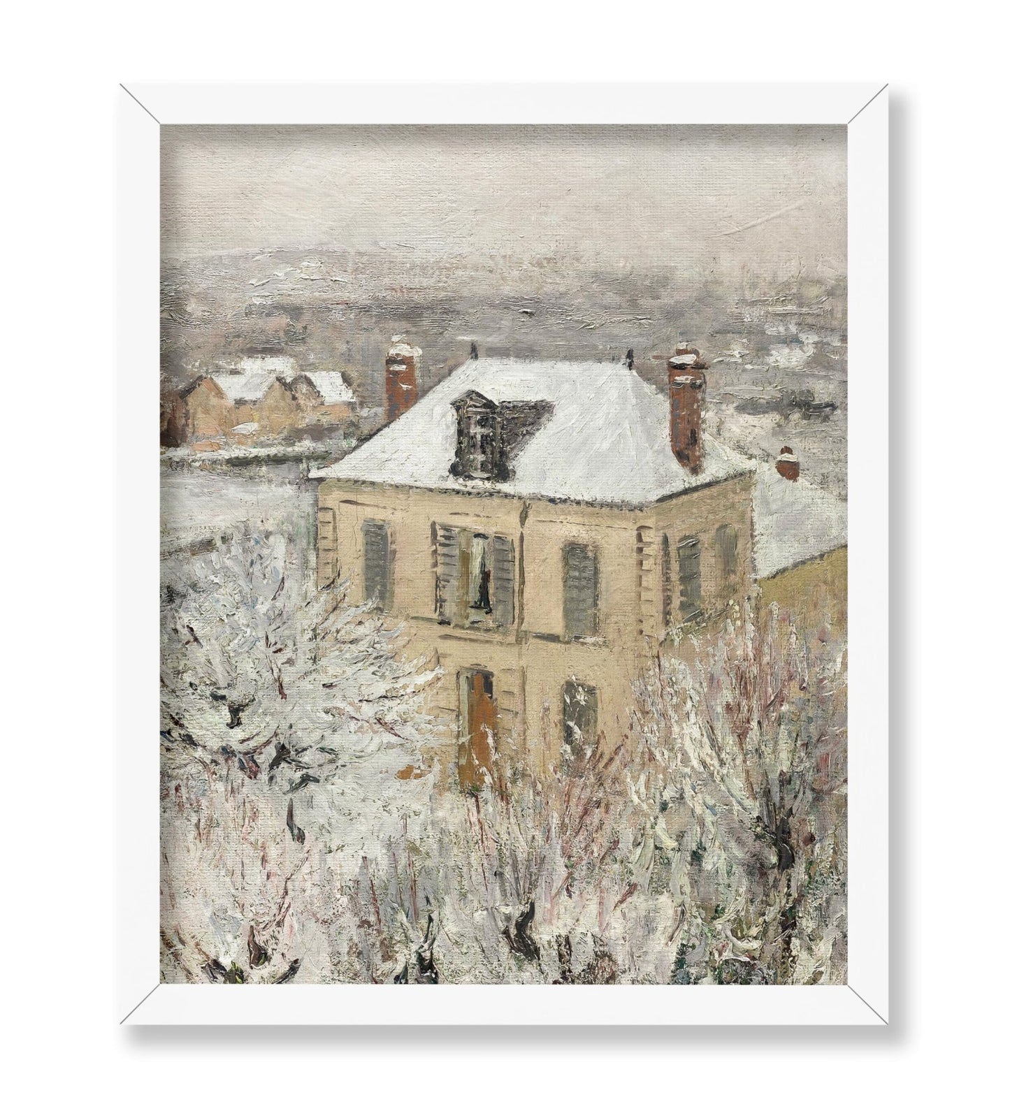 Gustave Loiseau - House in Winter