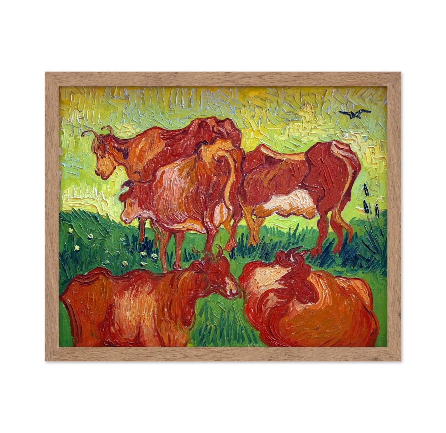 Van Gogh - The Cows No2