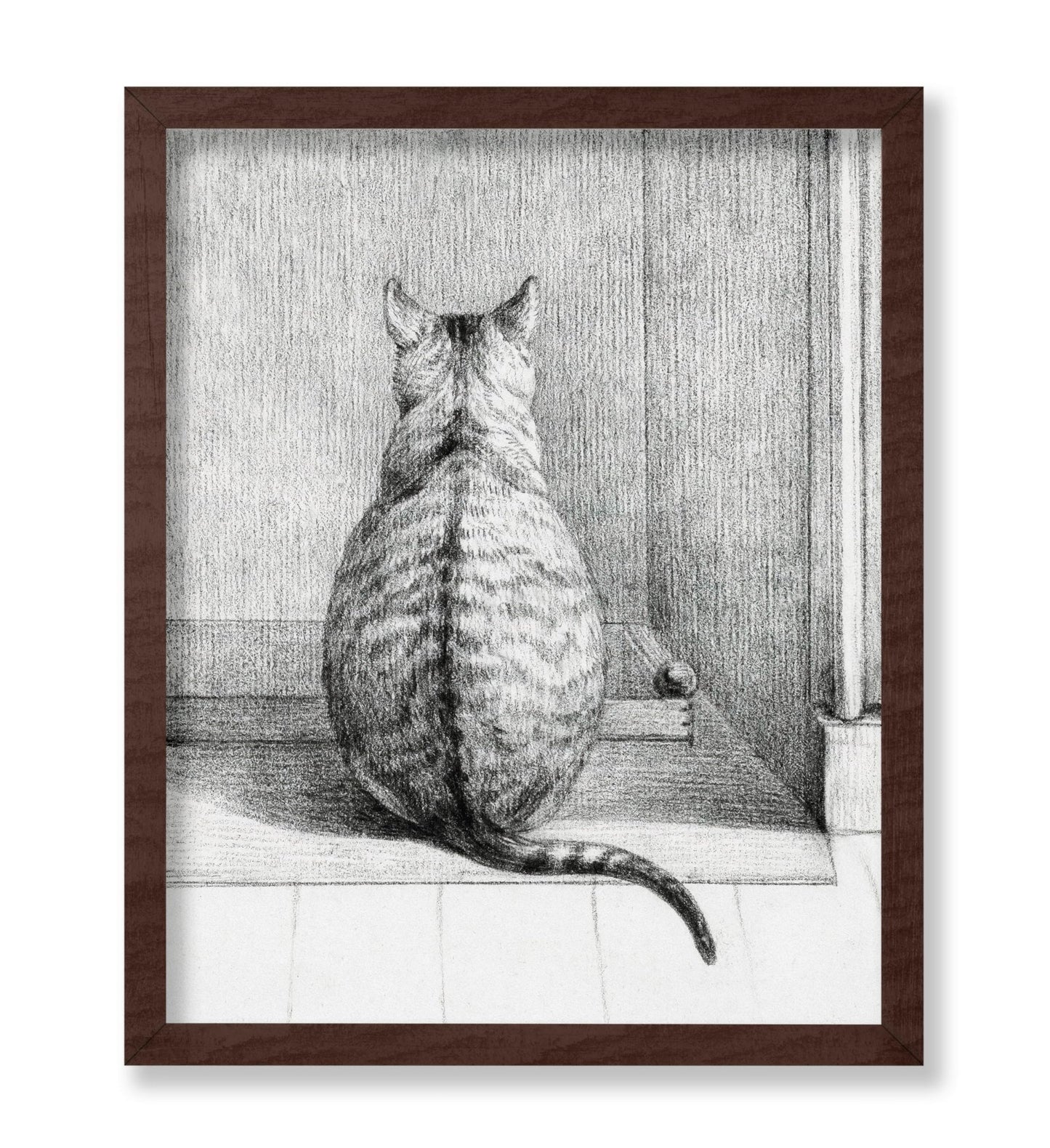 Jean Bernard - Sitting Cat