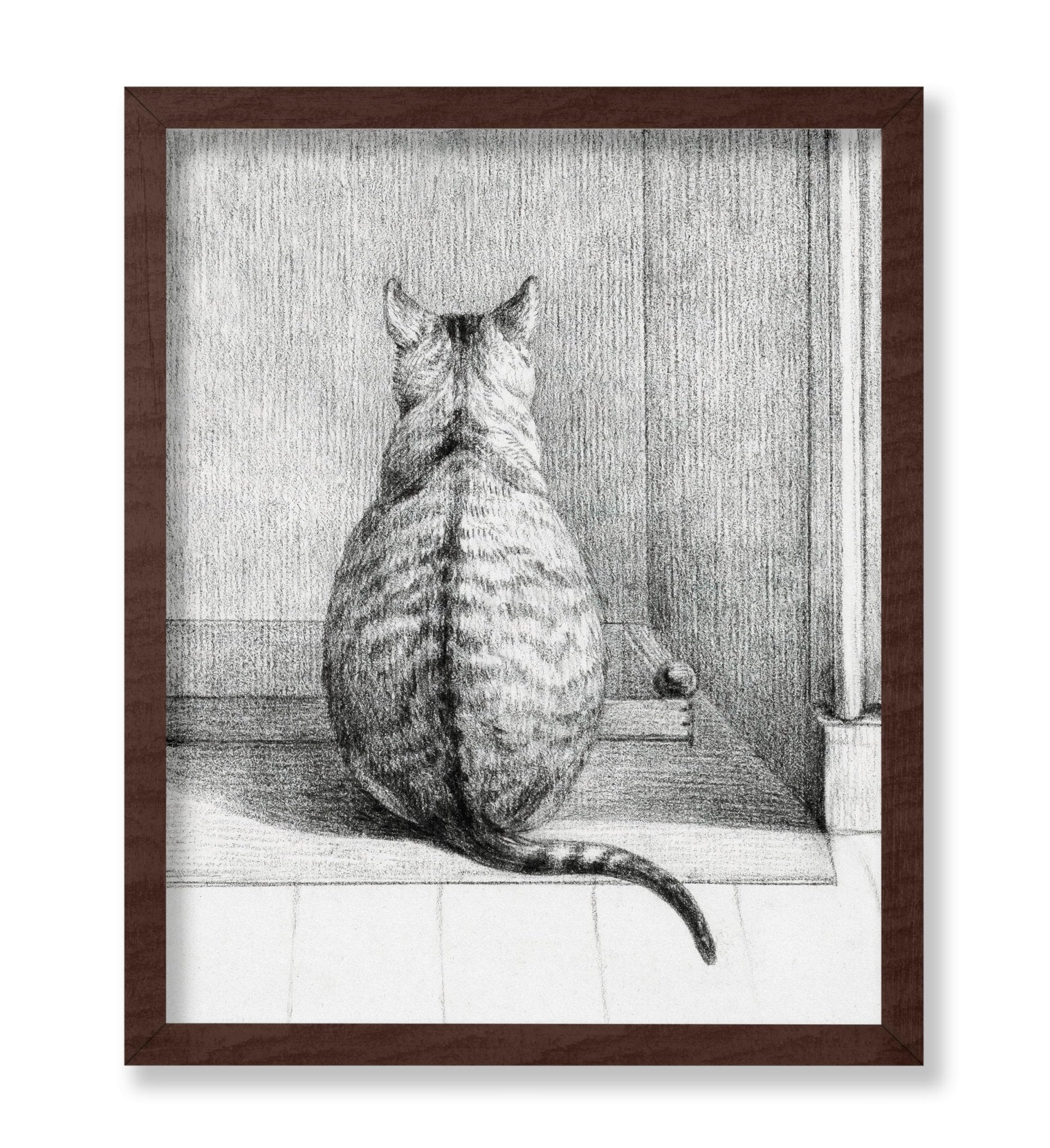 Jean Bernard - Sitting Cat