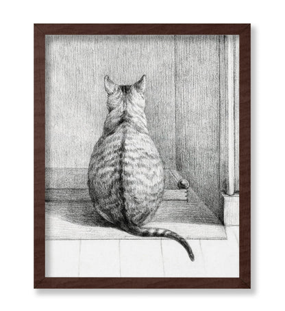 Jean Bernard - Sitting Cat