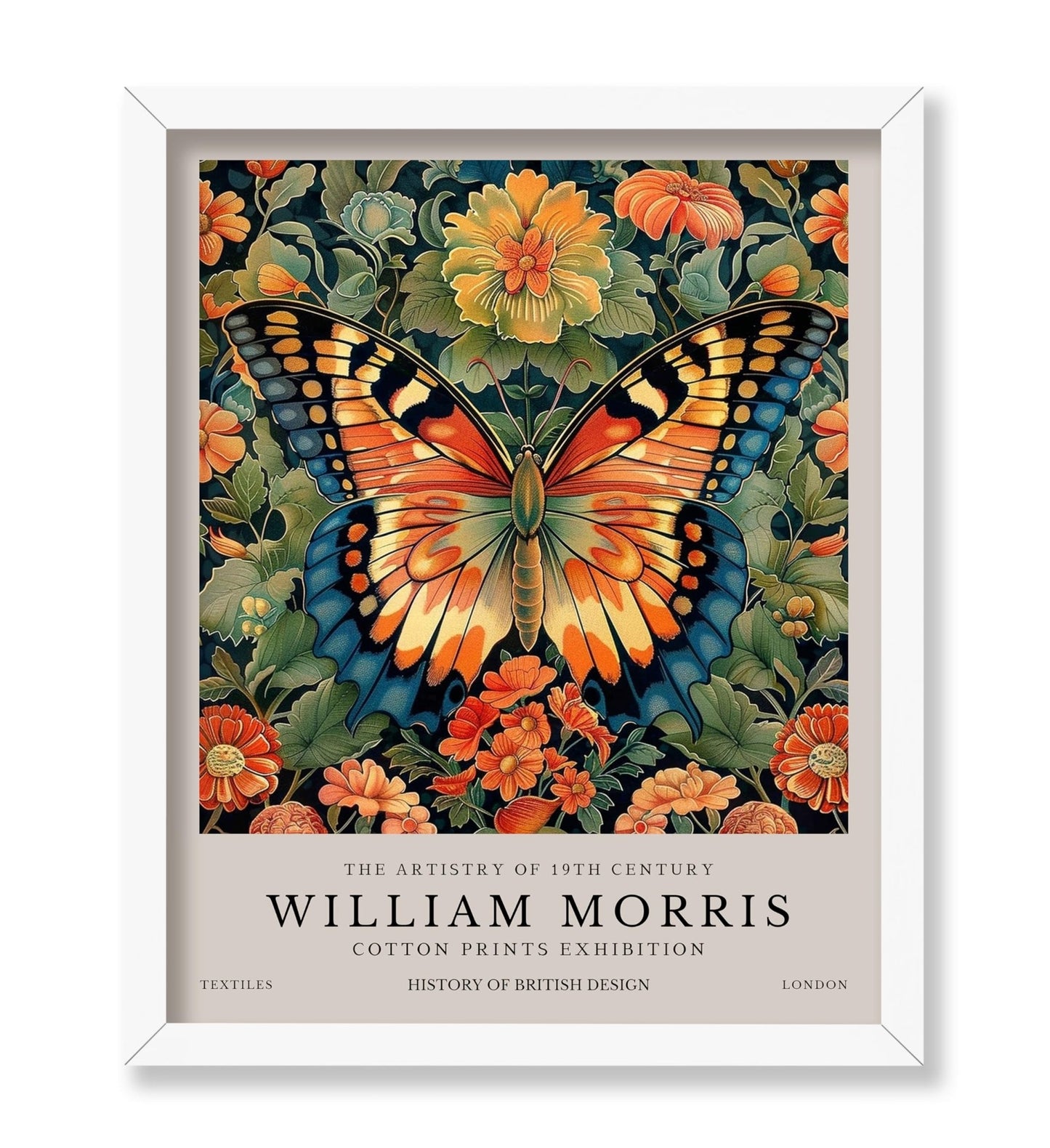 William Morris - Butterfly No12