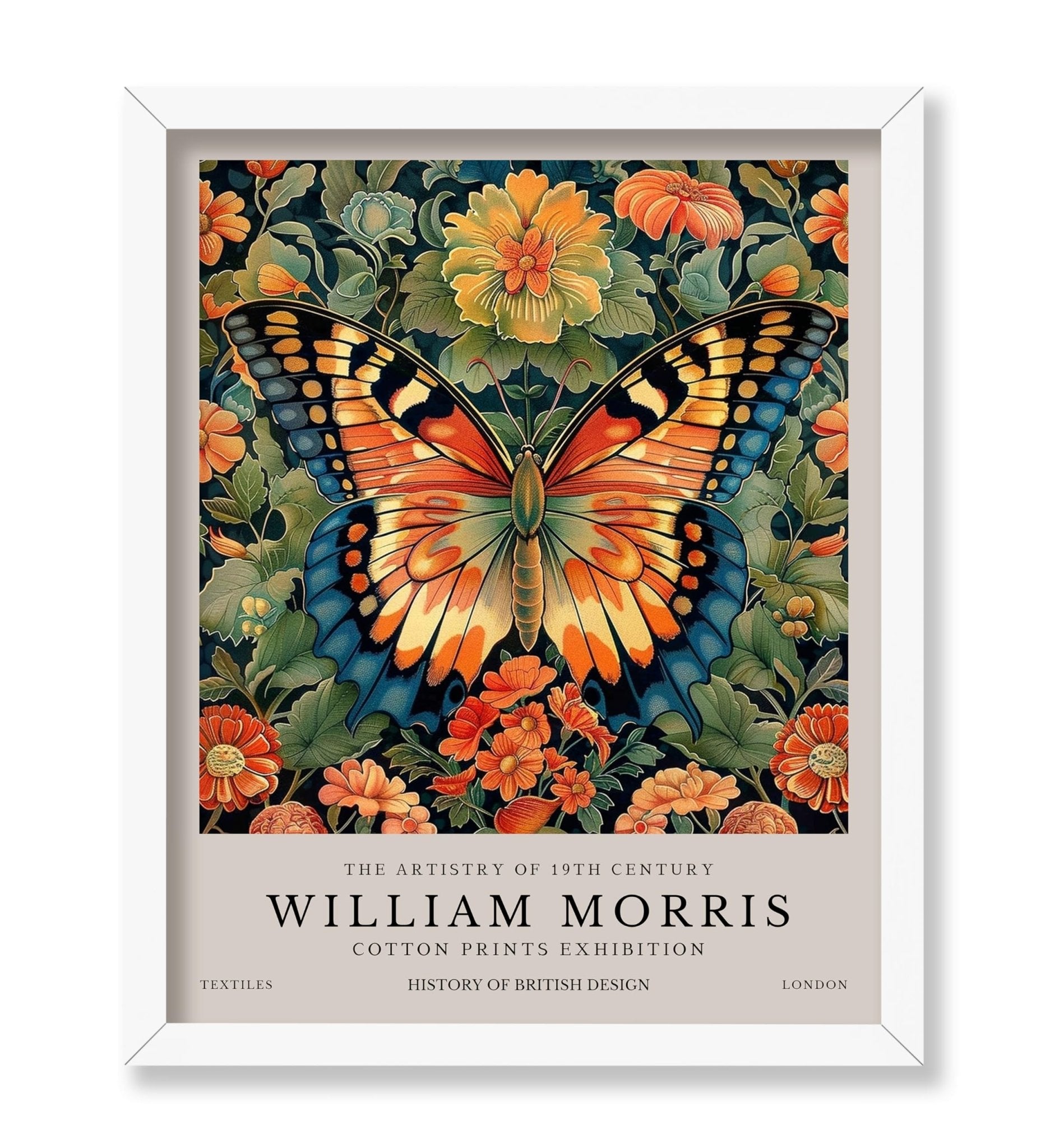William Morris - Butterfly No12