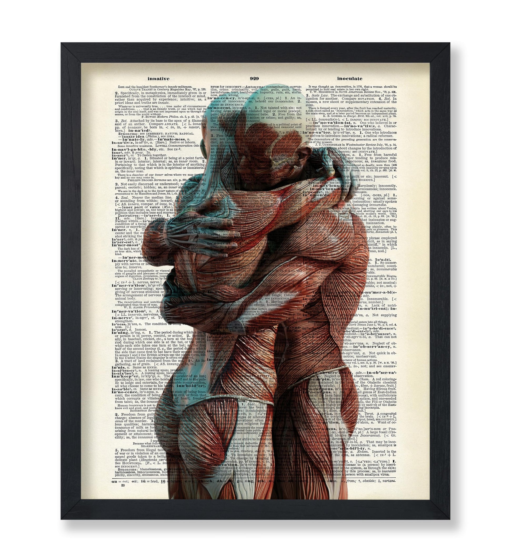 Hugging Anatomical Figures