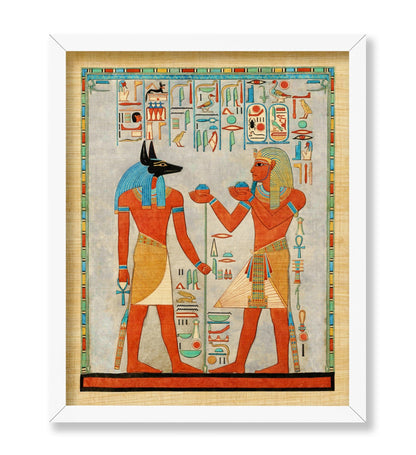 The King with Anubis, Tomb of Haremhab