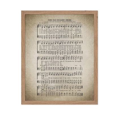 The Old Rugged Cross Hymnal Sheet No2