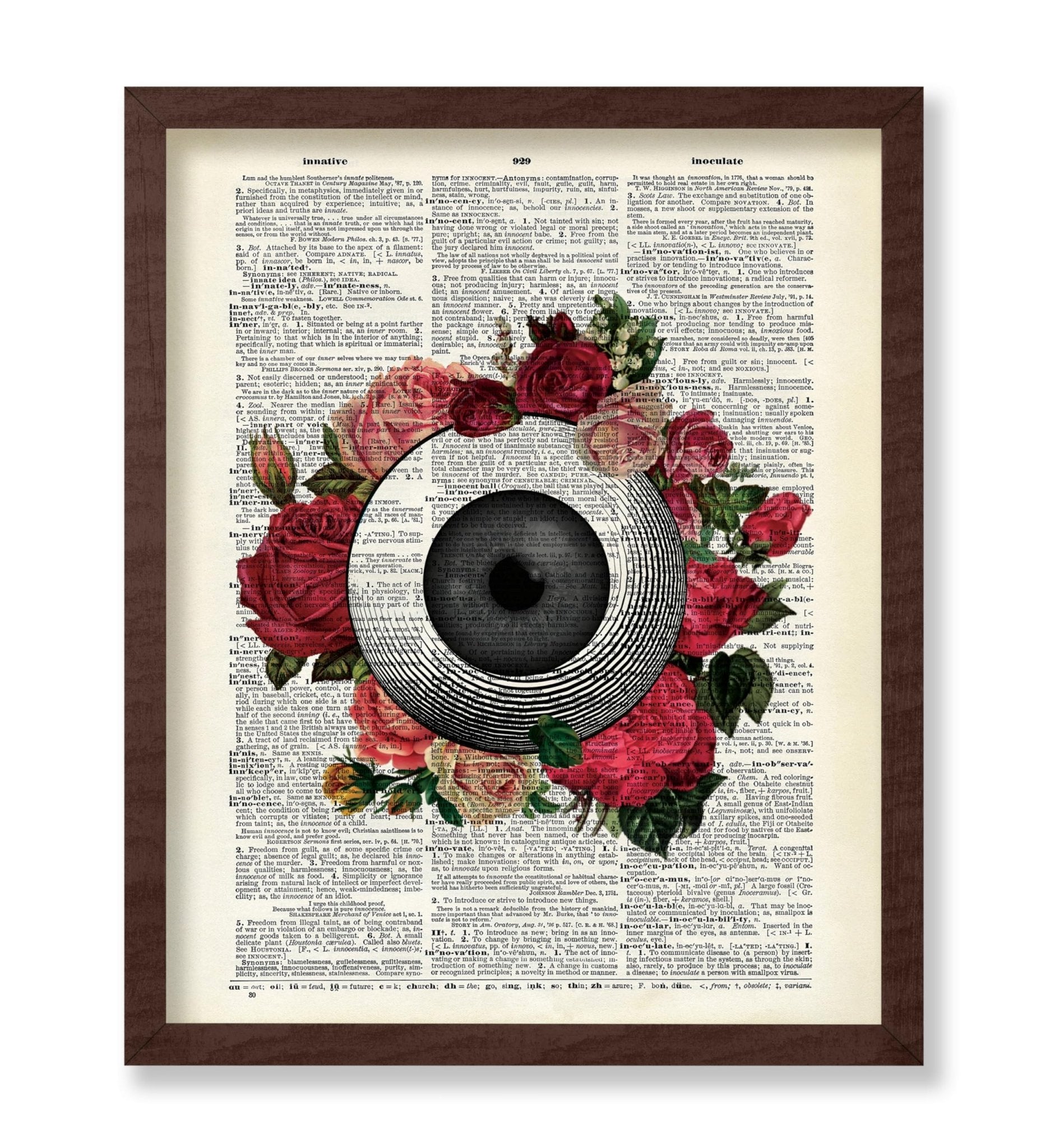 Flowers and Anatomical Eye