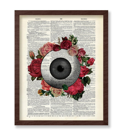 Flowers and Anatomical Eye