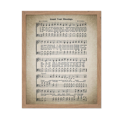 Count Your Blessings Hymnal Sheet
