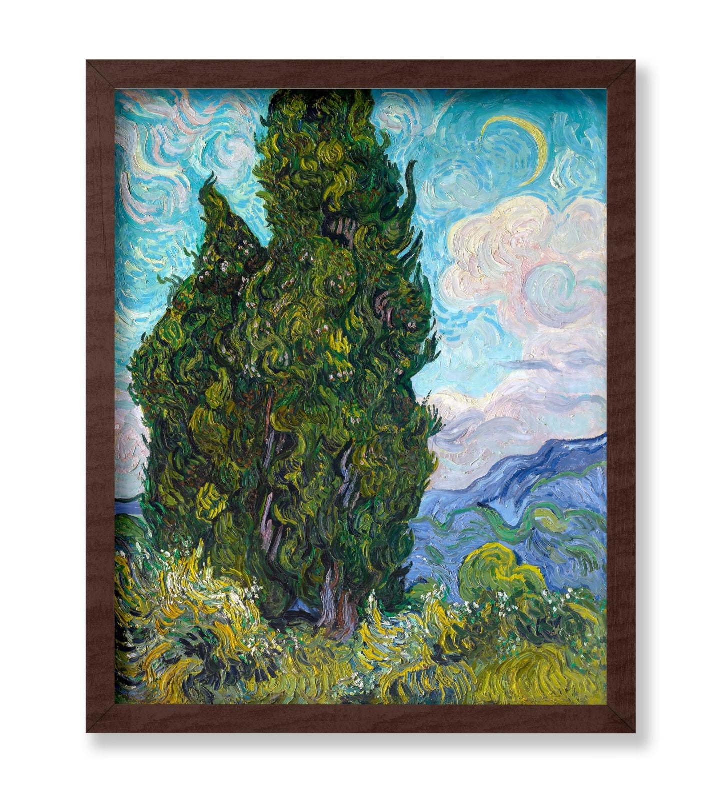 Van Gogh - Cypresses