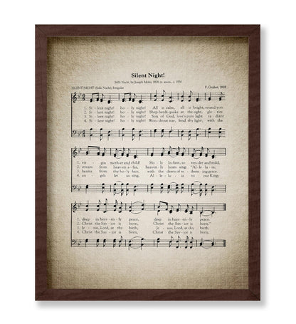 Silent Night Hymnal Sheet