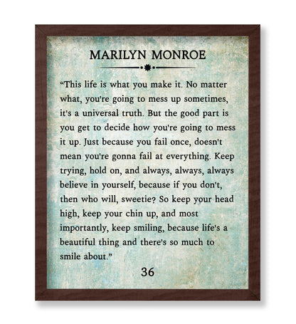 Marilyn Quote