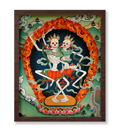 Dancing Skeletons No1