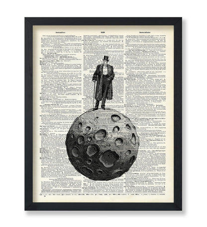 Victorian Man on The Moon