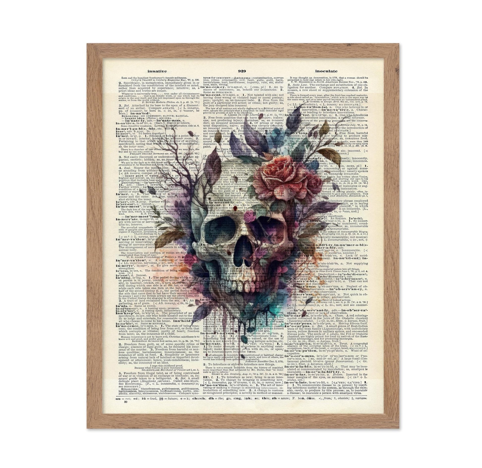 Floral Skull