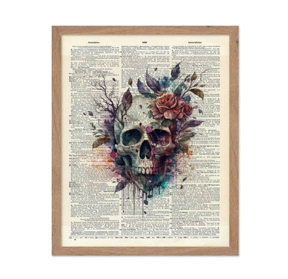 Floral Skull