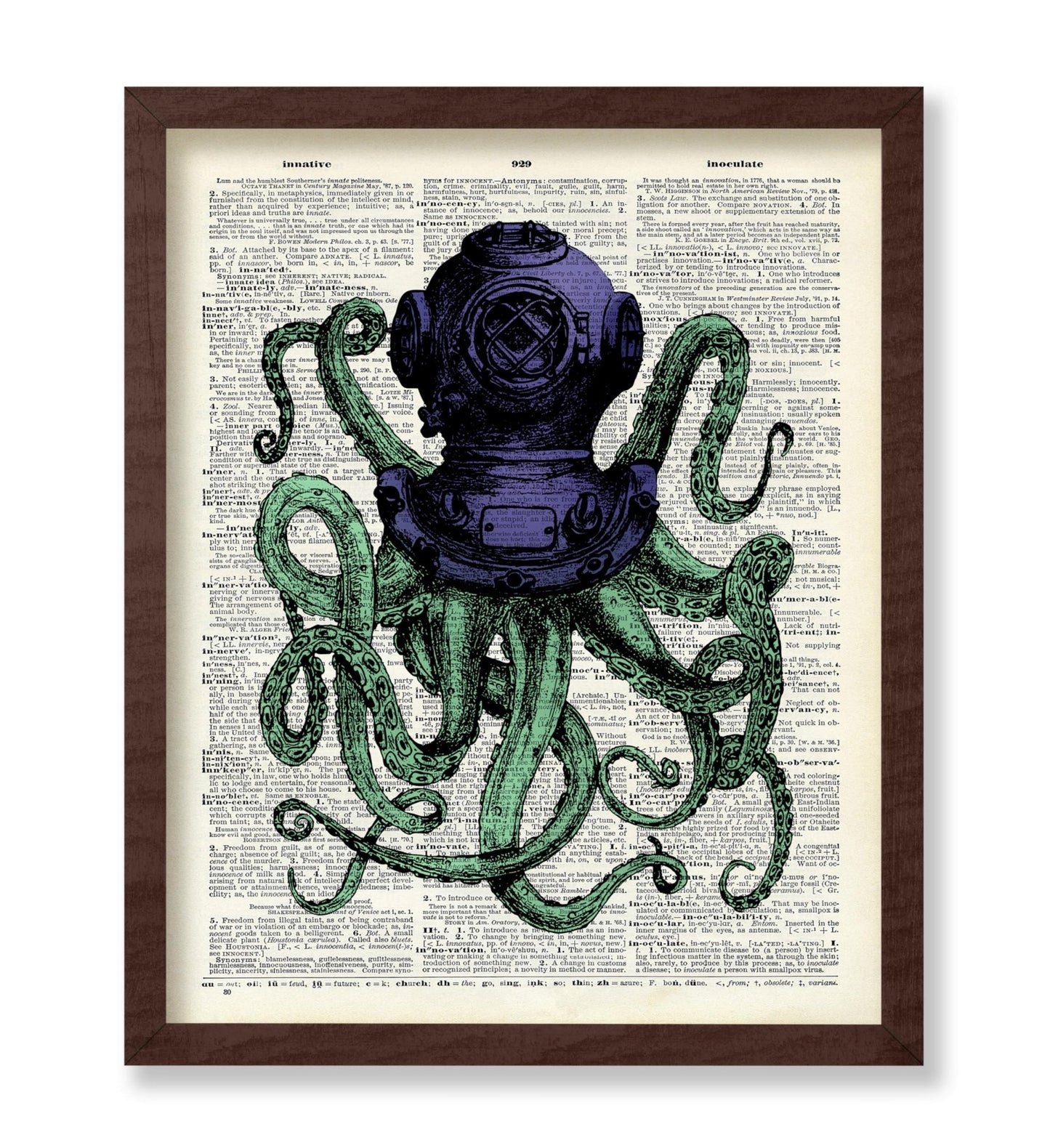 Kraken With Helmet