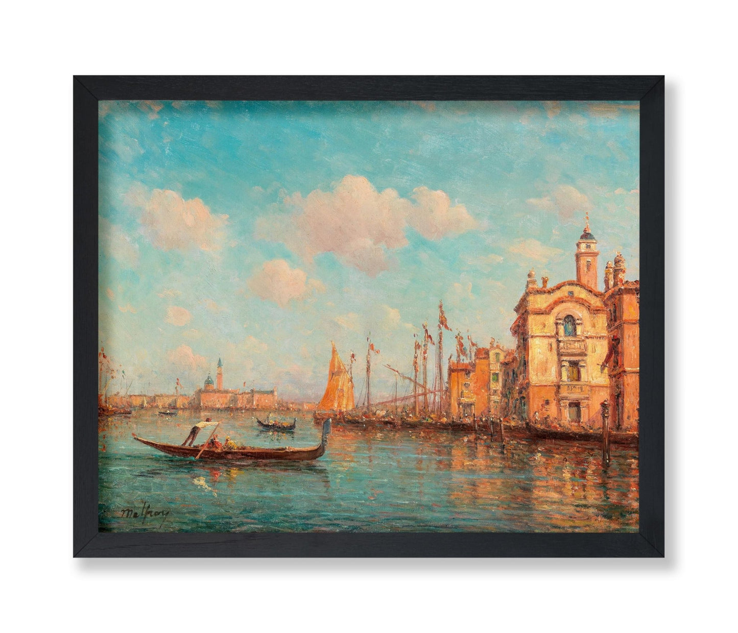 Henry Malfroy - View to San Giorgio Maggiore
