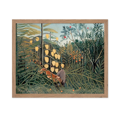 Henri Rousseau - Tiger & Buffalo No2