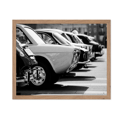 Parked Classic Cars