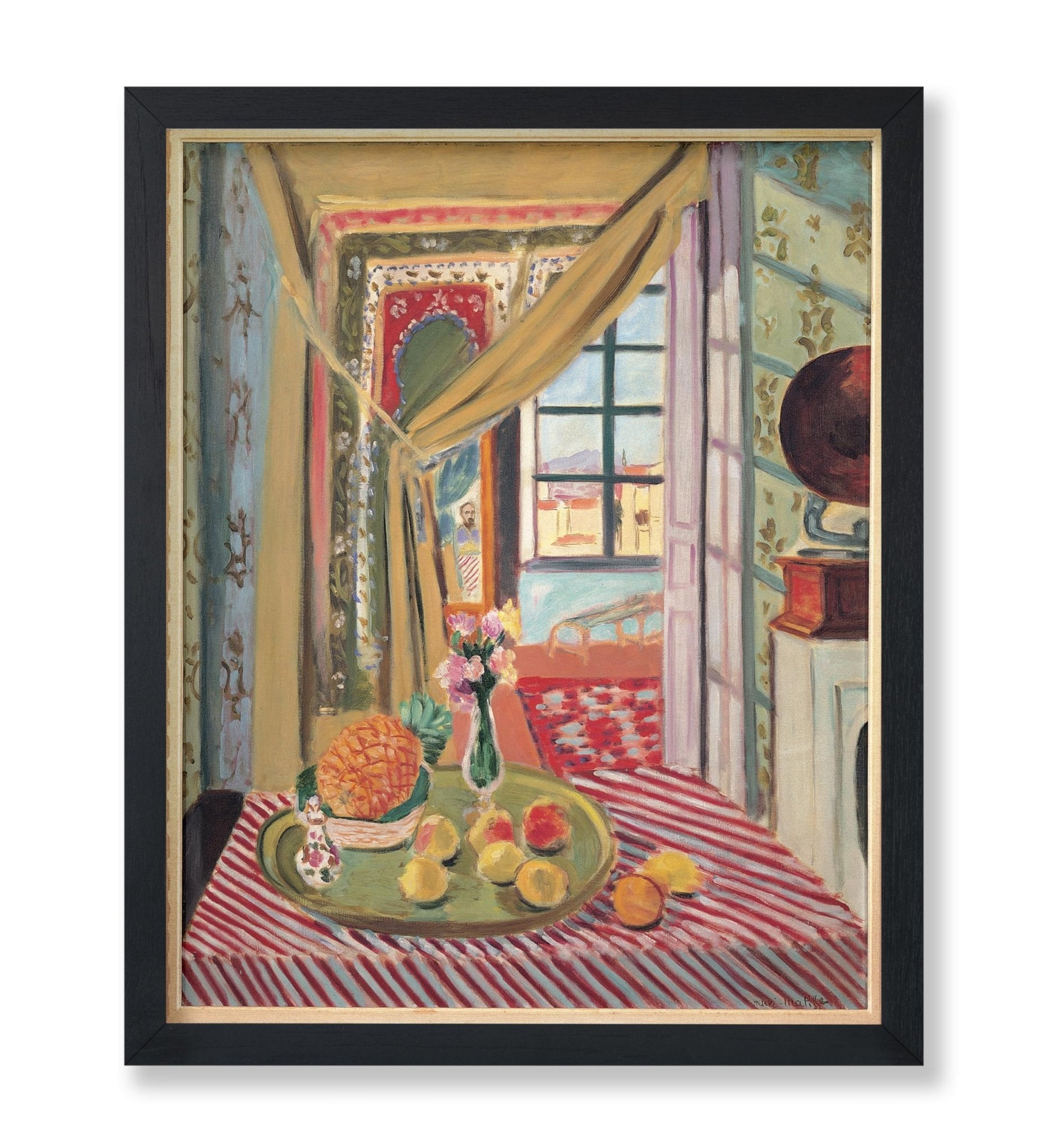 Henri Matisse - Interior with Phonograph No3