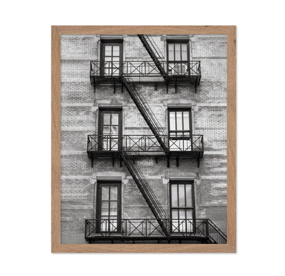 Stairway on Manhattan Building