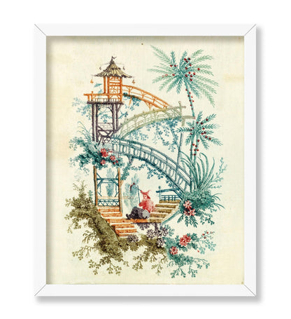 Waterfall Chinoiserie