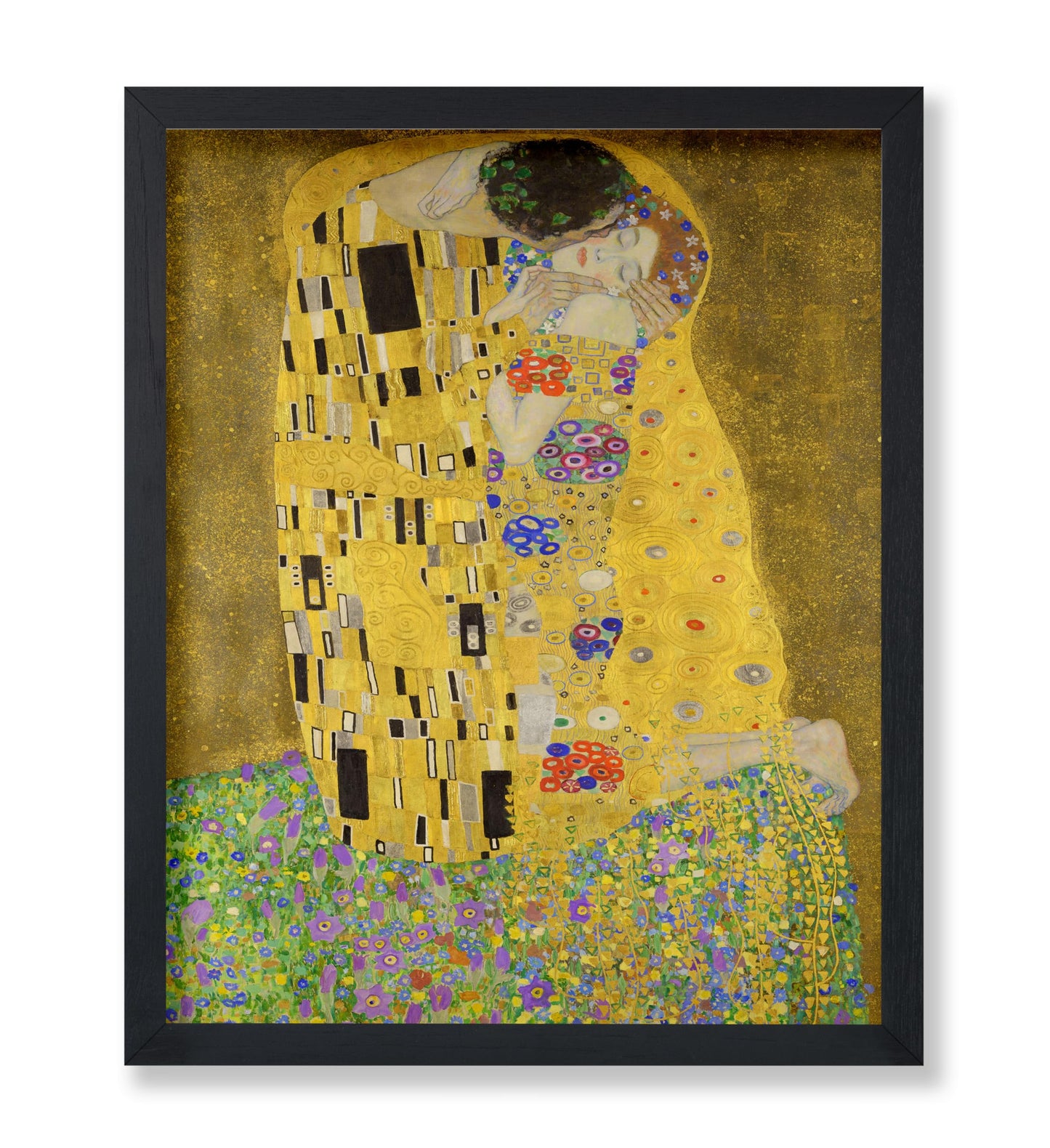 Gustav Klimt - The Kiss No1