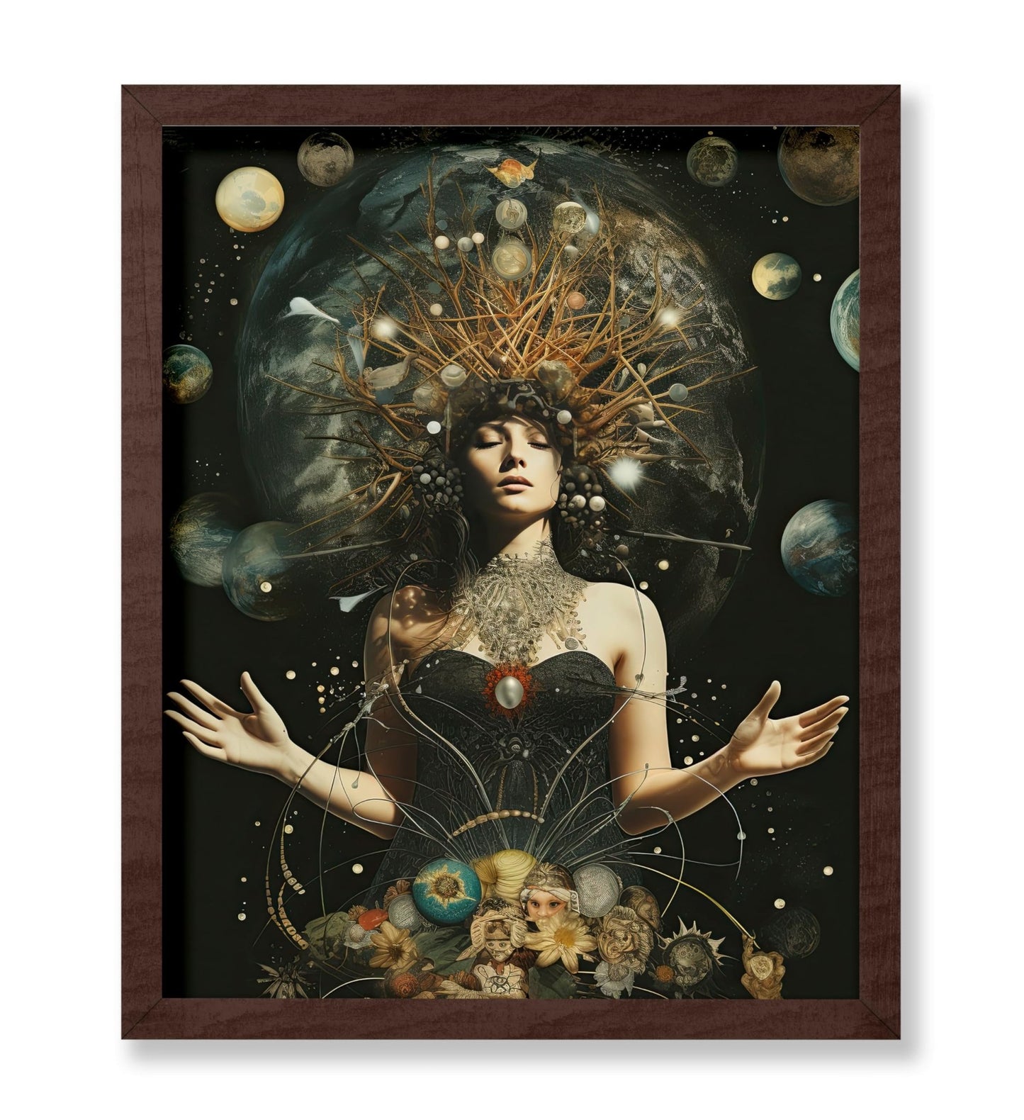 Trippy Woman Portrait No6