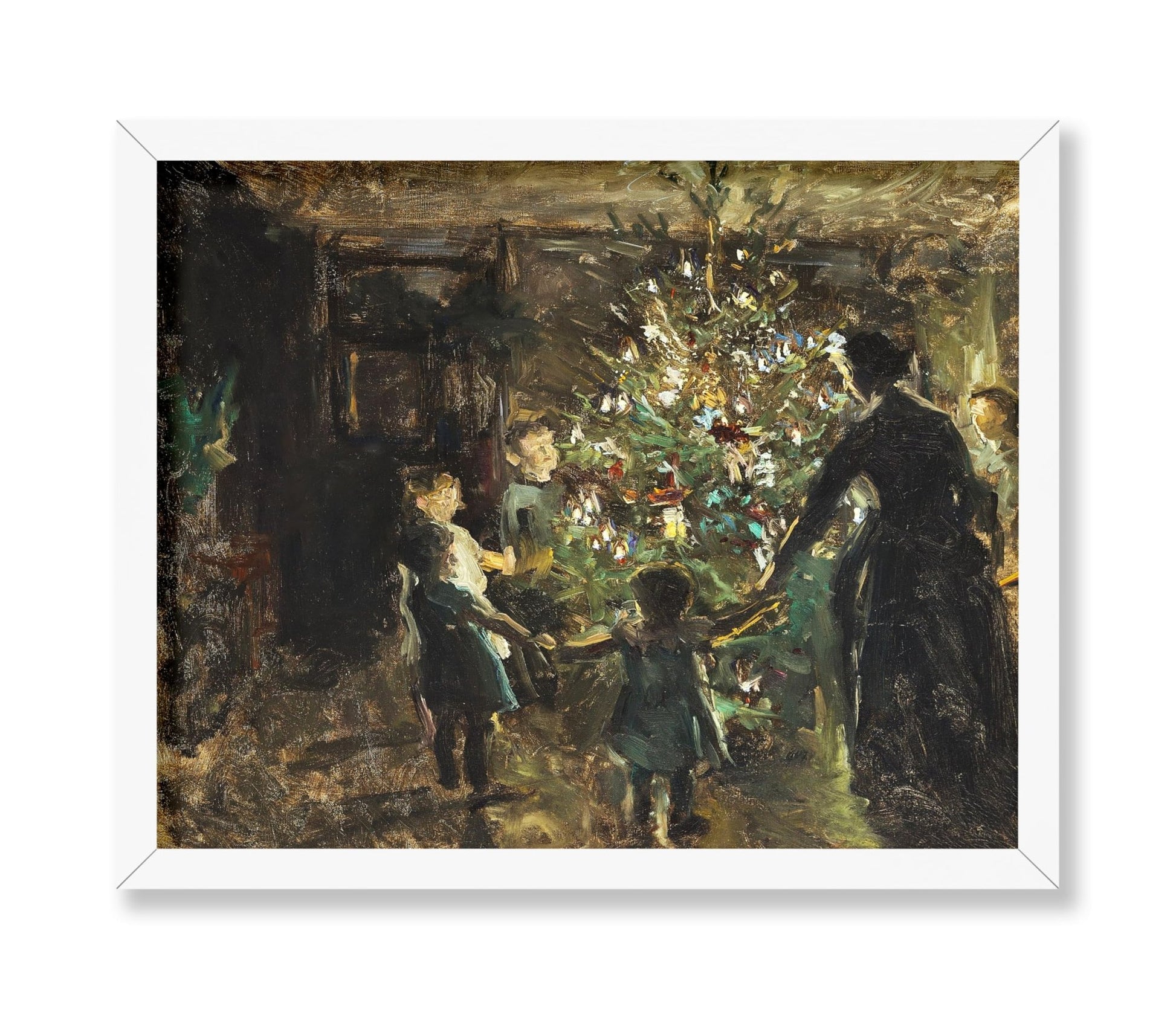 Christmas Tree Painting