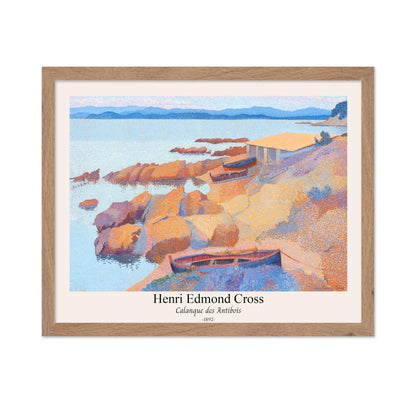 Henri Edmond Cross - Calanque des Antibois No1