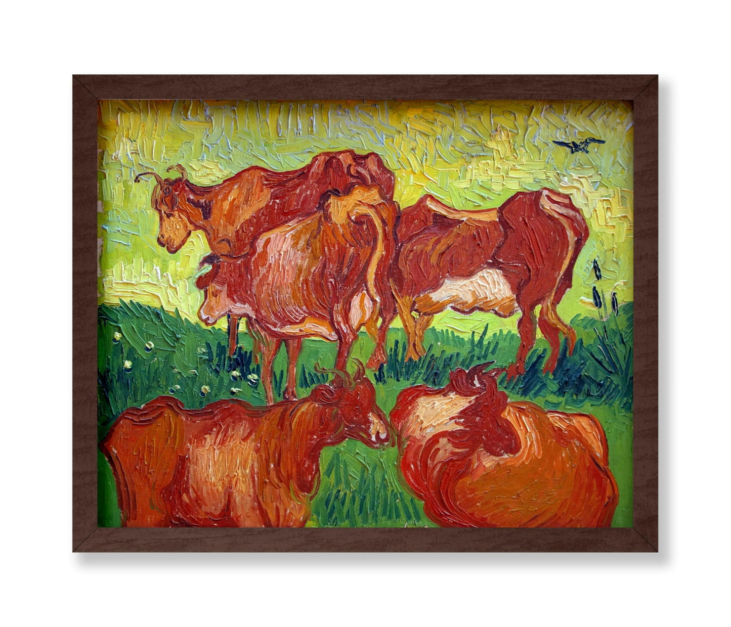 Van Gogh - The Cows No2