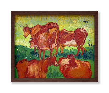 Van Gogh - The Cows No2