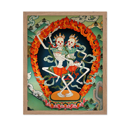 Dancing Skeletons No1
