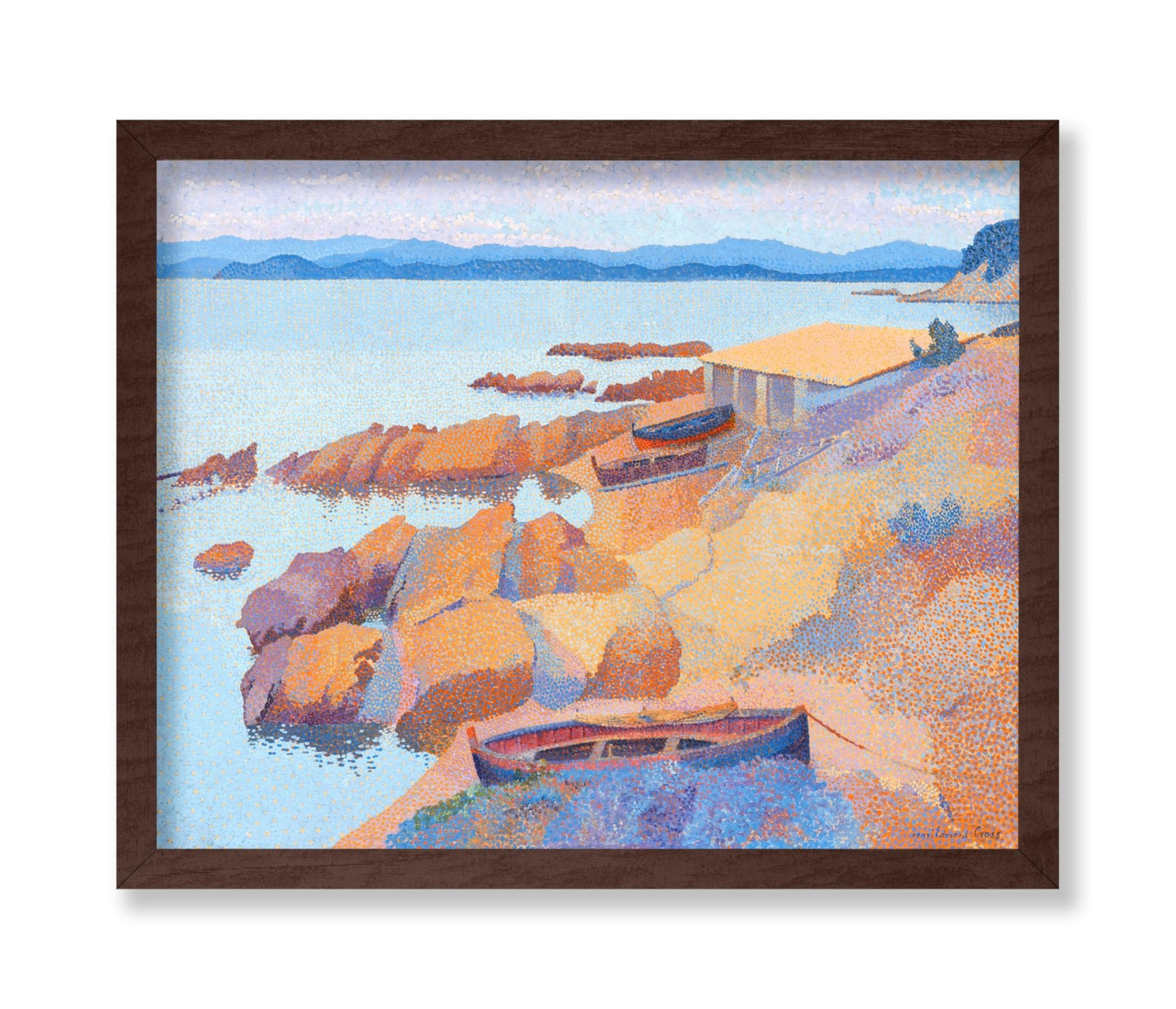 Henri Edmond Cross - Calanque des Antibois No2