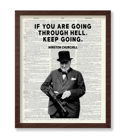 Winston Churchill - Keep Going