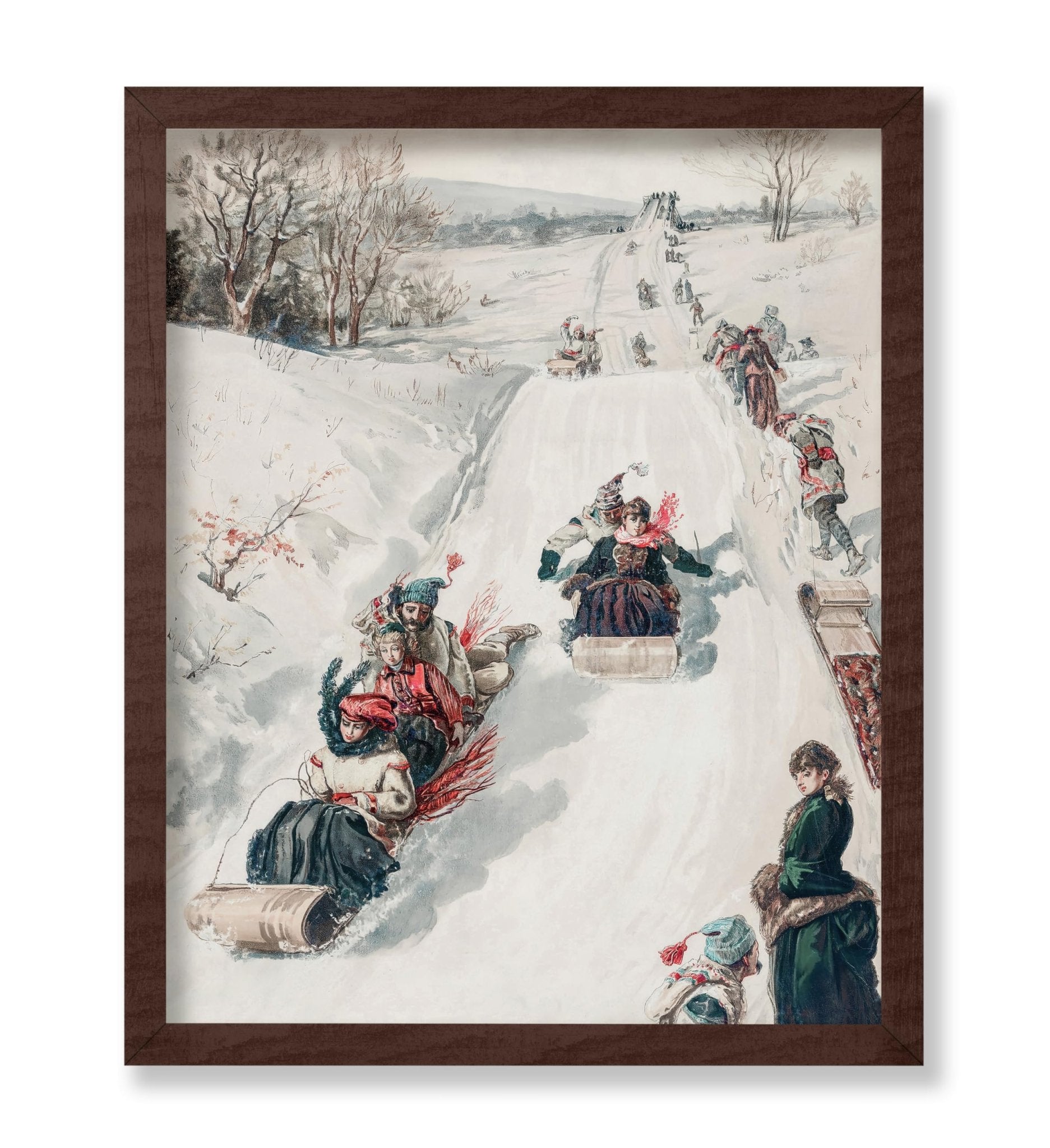 Henry Sandham - Tobogganing