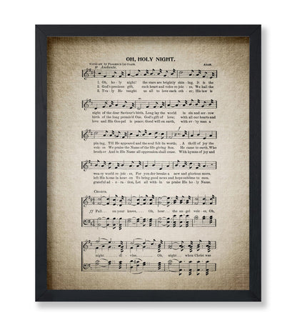 Oh Holy Night Hymnal Sheet