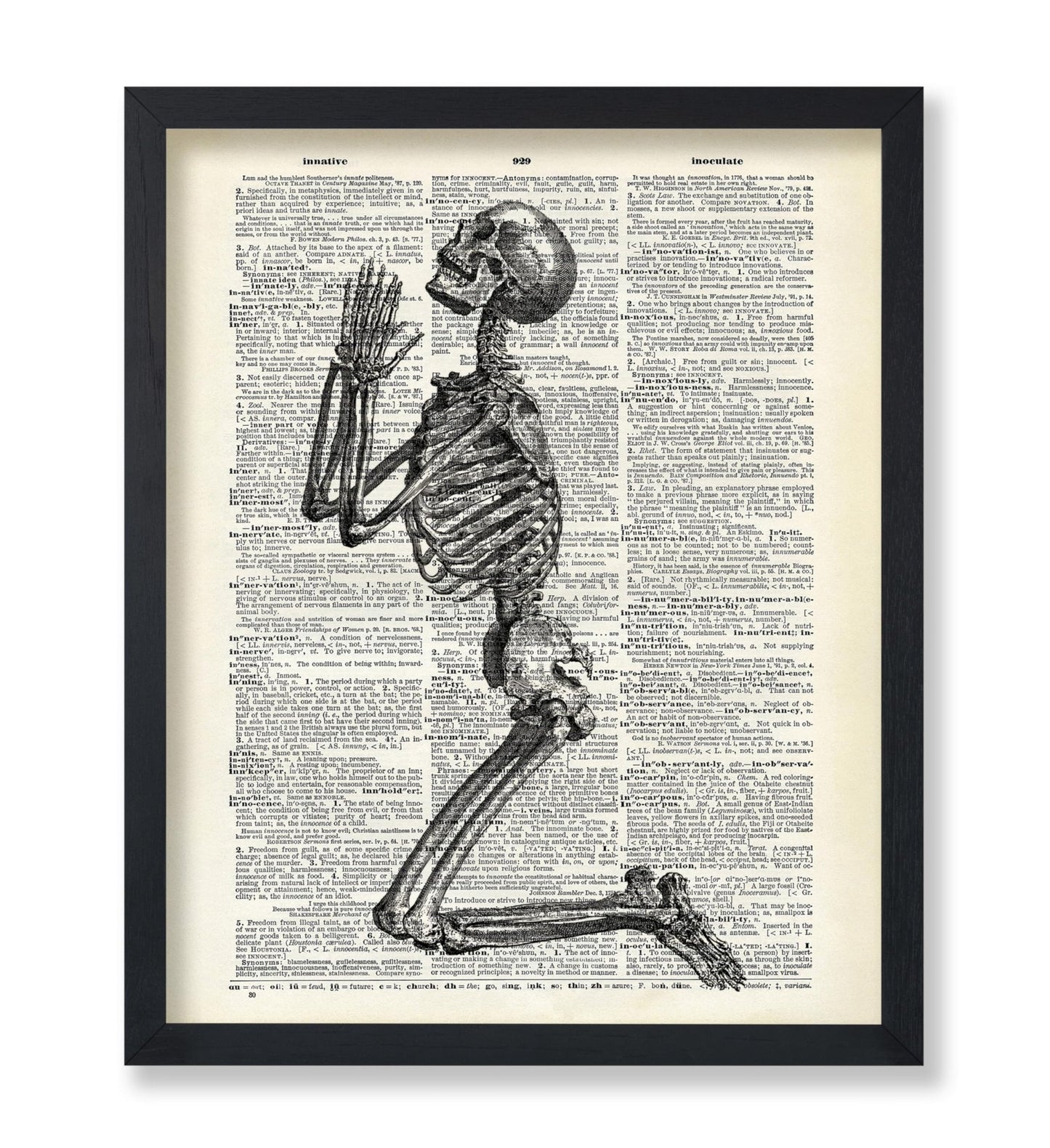 Praying Skeleton