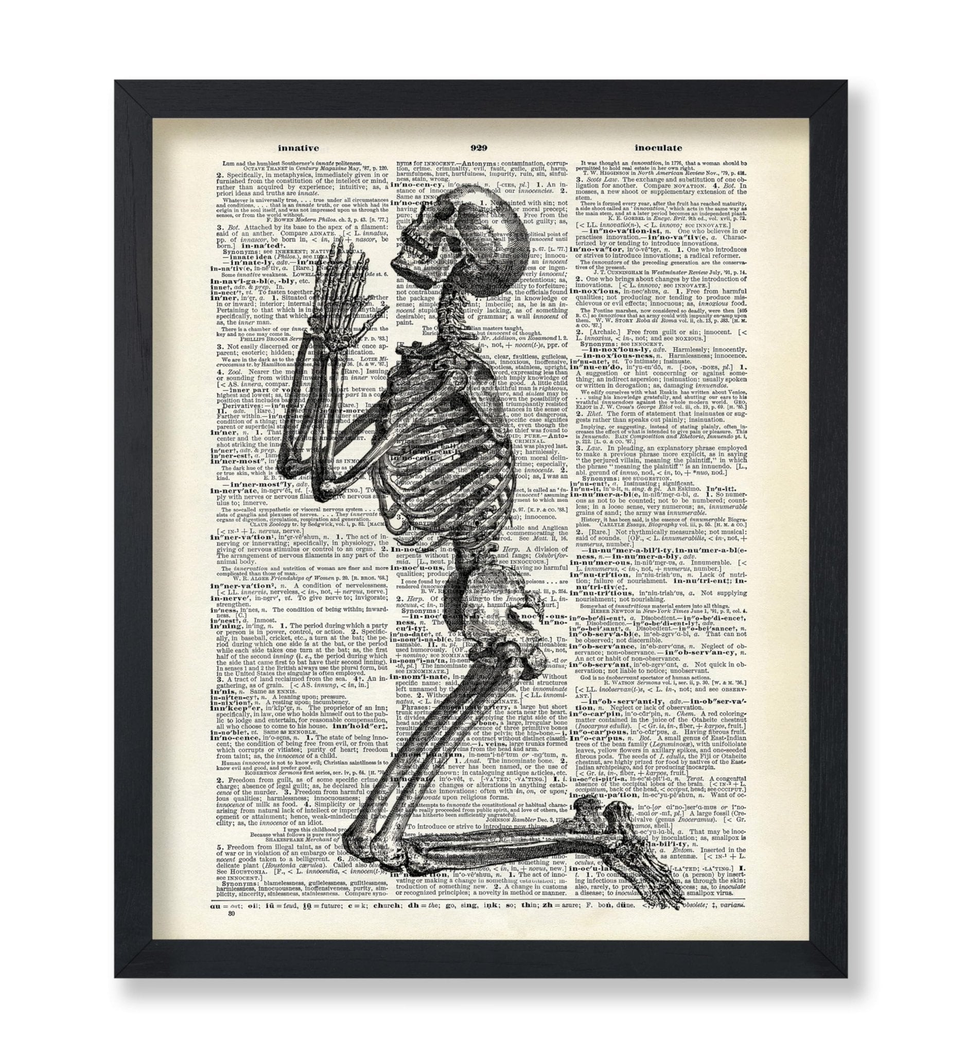 Praying Skeleton