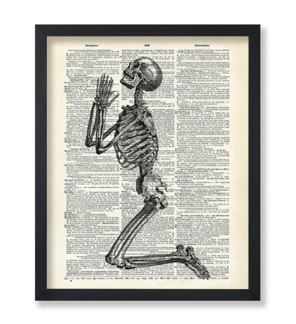 Praying Skeleton